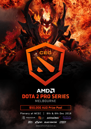 CEG Dota2 Pro Series: 2018 logo
